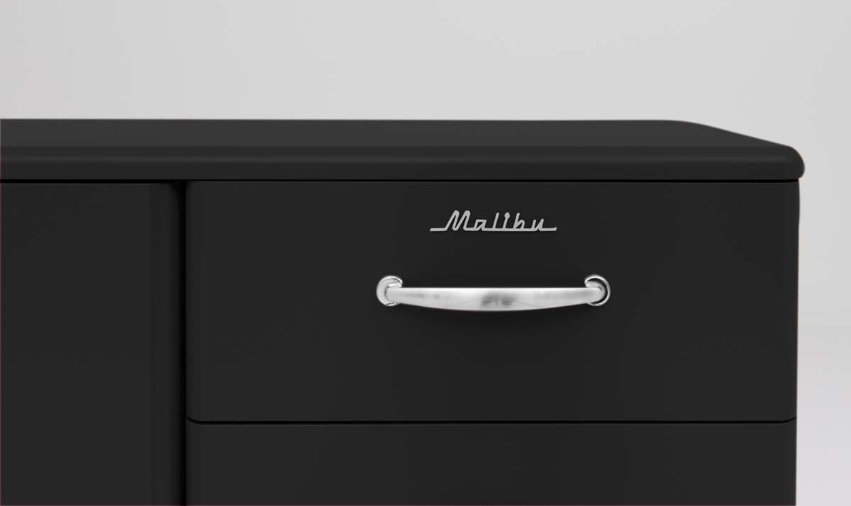 Malibu Highboard Schwarz