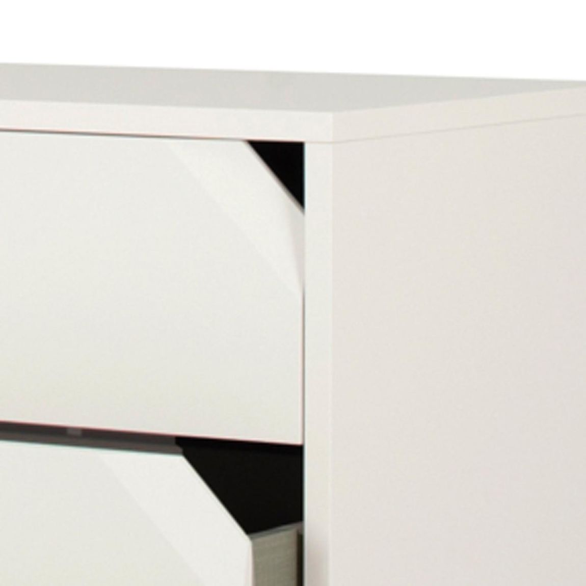 Tenzo Corner Sideboard 118 cm Weiß