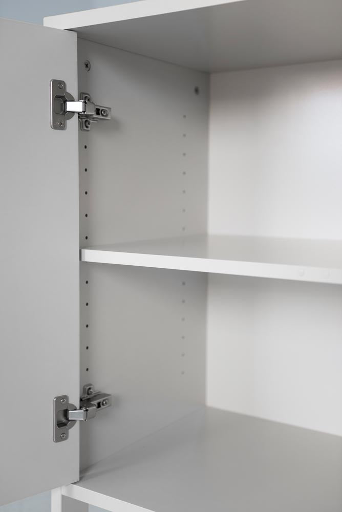 Tenzo Uno Designer Schrank 2-türig 76 cm Weiß