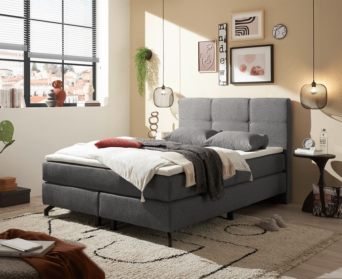 Danita Boxspringbett 140x200 - 180x200 cm