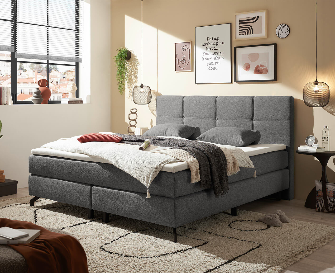 Danita Boxspringbett 140x200 - 180x200 cm