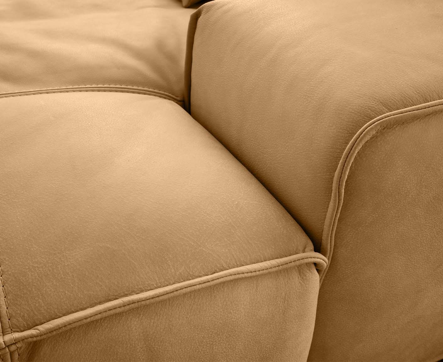 designwerk Colosseo Ecksofa | 285 x 170 cm| Echtleder