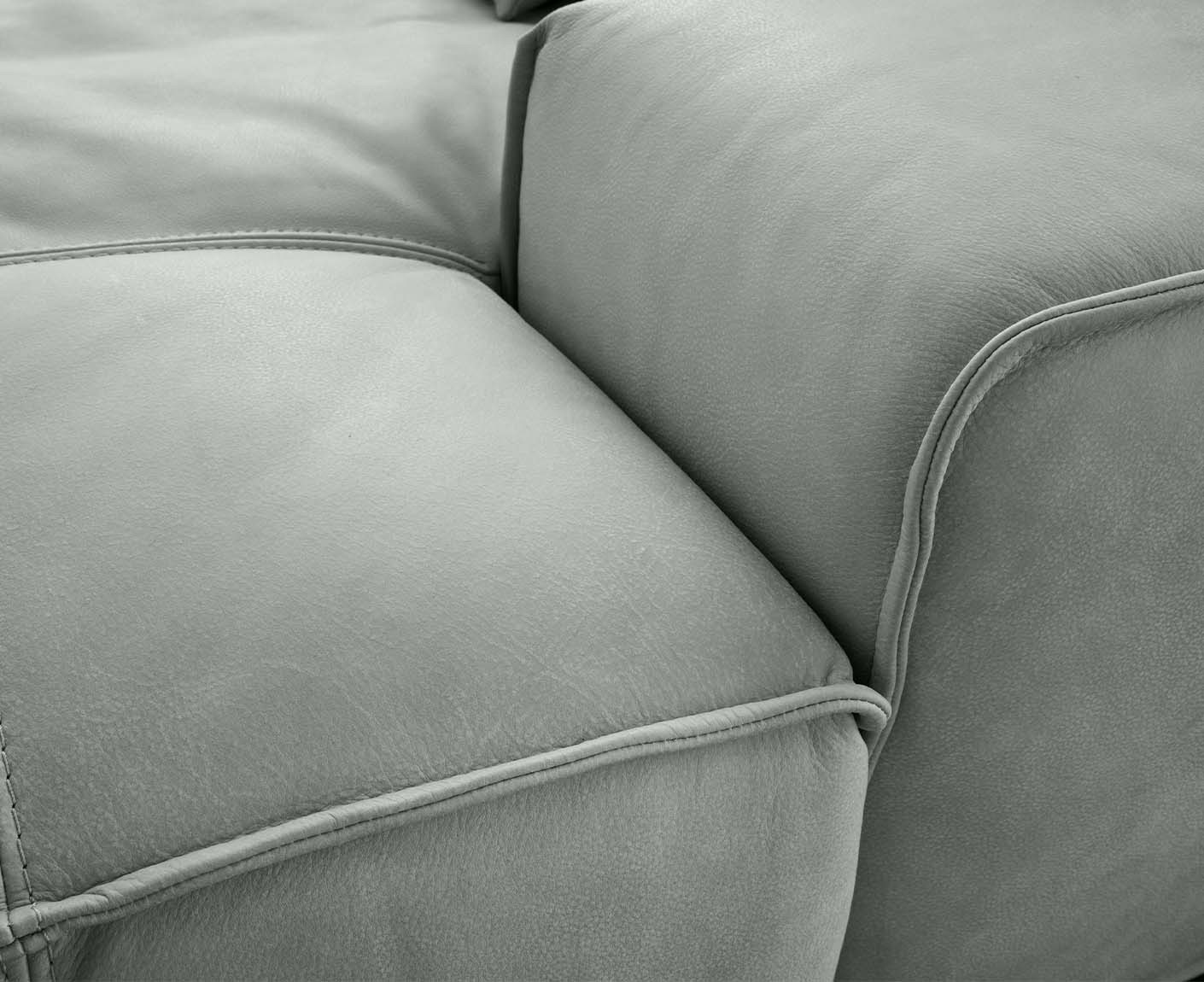 designwerk Colosseo Ecksofa | 285 x 170 cm| Echtleder