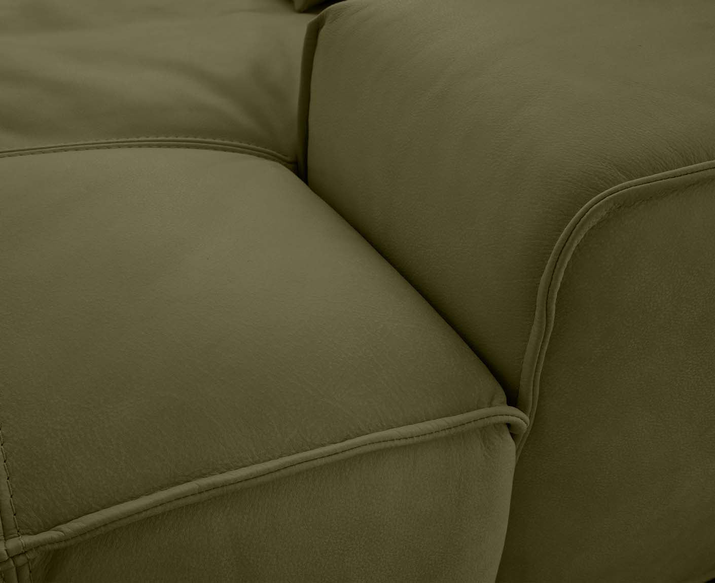 designwerk Colosseo Ecksofa | 285 x 170 cm| Echtleder