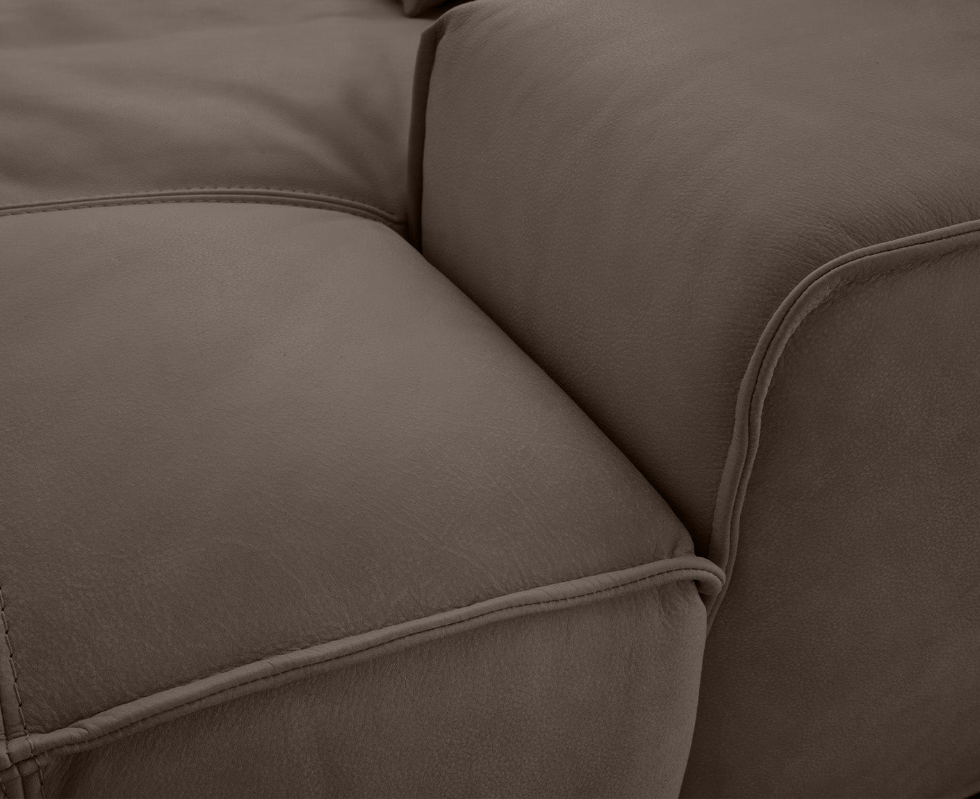 designwerk Colosseo Ecksofa | 285 x 170 cm| Echtleder