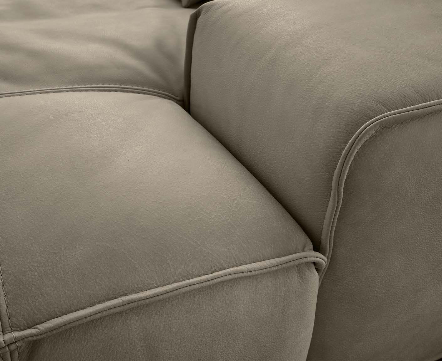 designwerk Colosseo Ecksofa | 285 x 170 cm| Echtleder