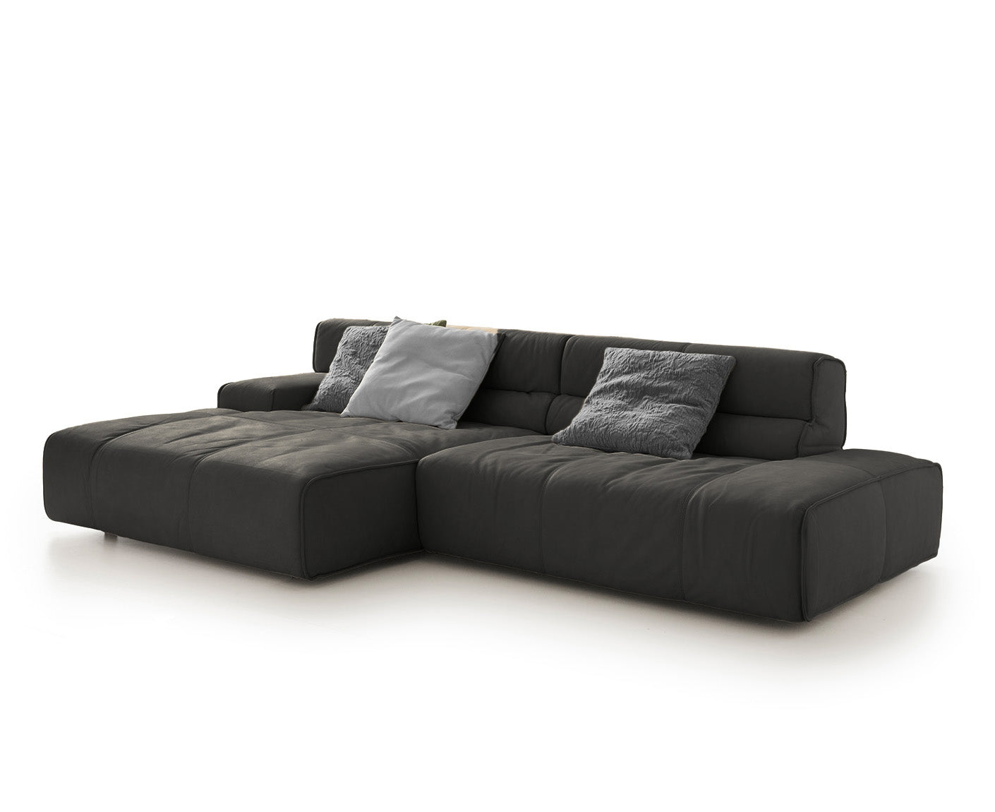 designwerk Colosseo Ecksofa | 285 x 170 cm| Echtleder