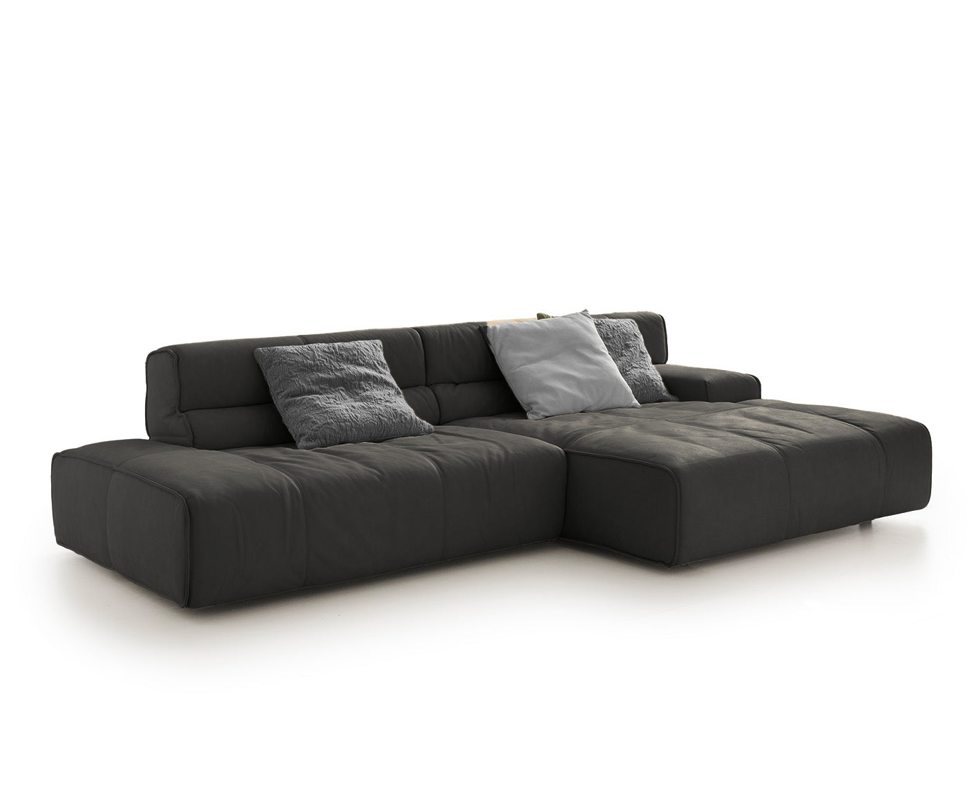 designwerk Colosseo Ecksofa | 285 x 170 cm| Echtleder