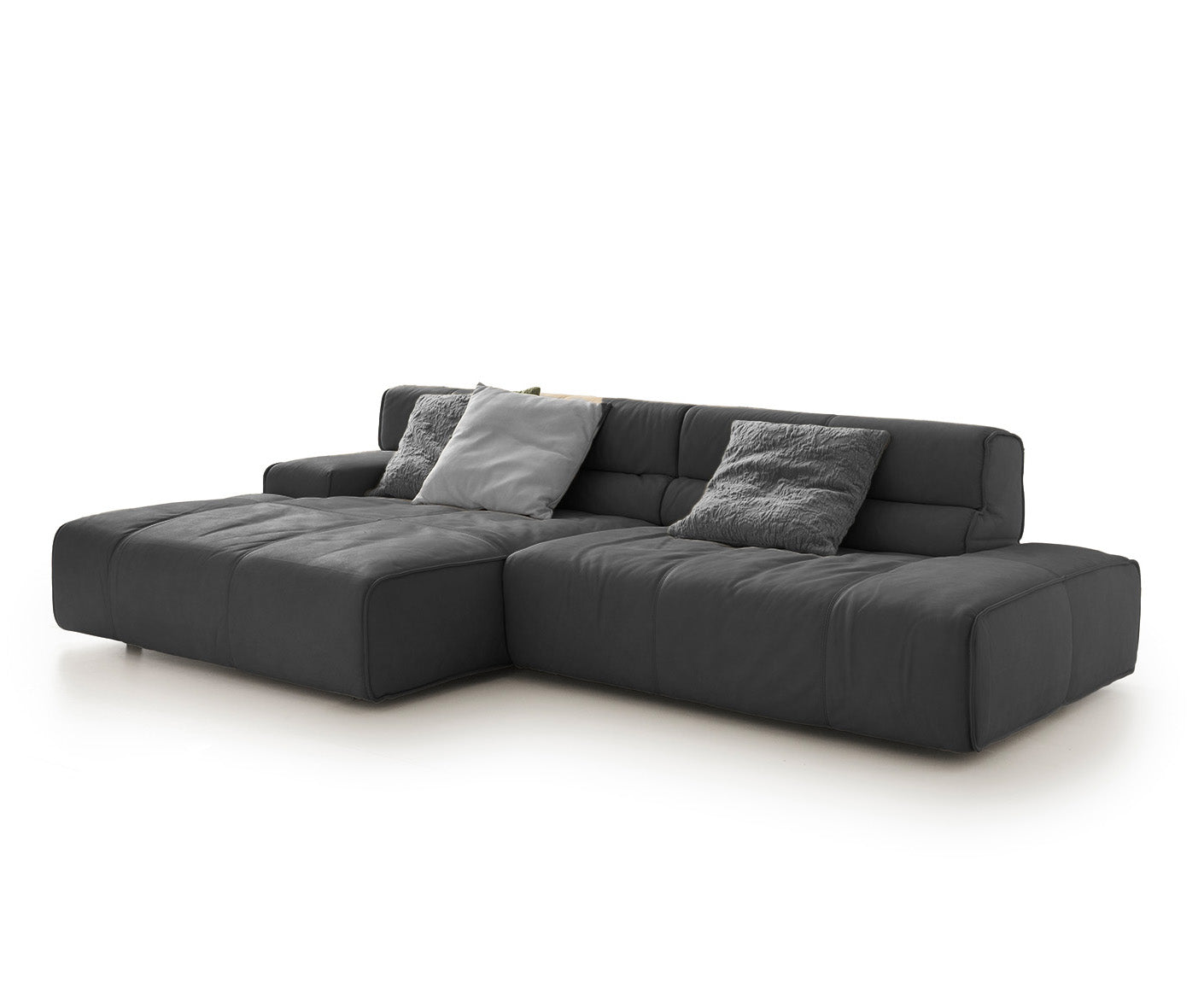 designwerk Colosseo Ecksofa | 285 x 170 cm| Echtleder
