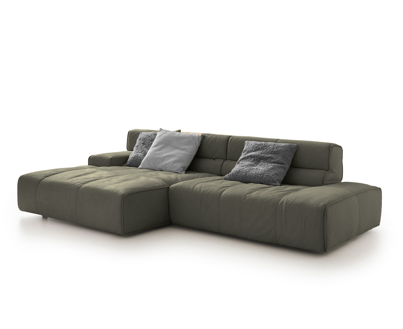 designwerk Colosseo Ecksofa | 285 x 170 cm| Echtleder
