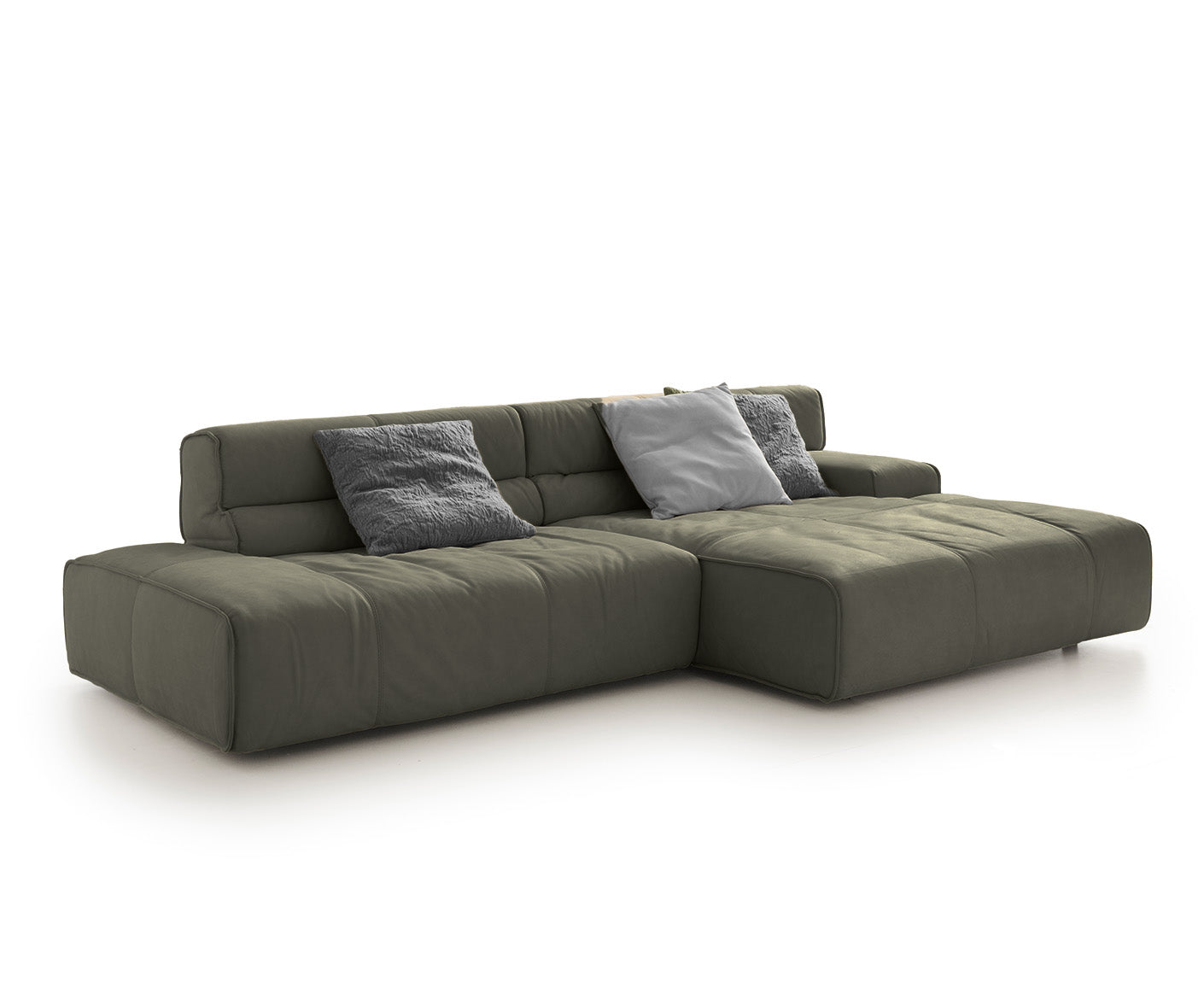designwerk Colosseo Ecksofa | 285 x 170 cm| Echtleder
