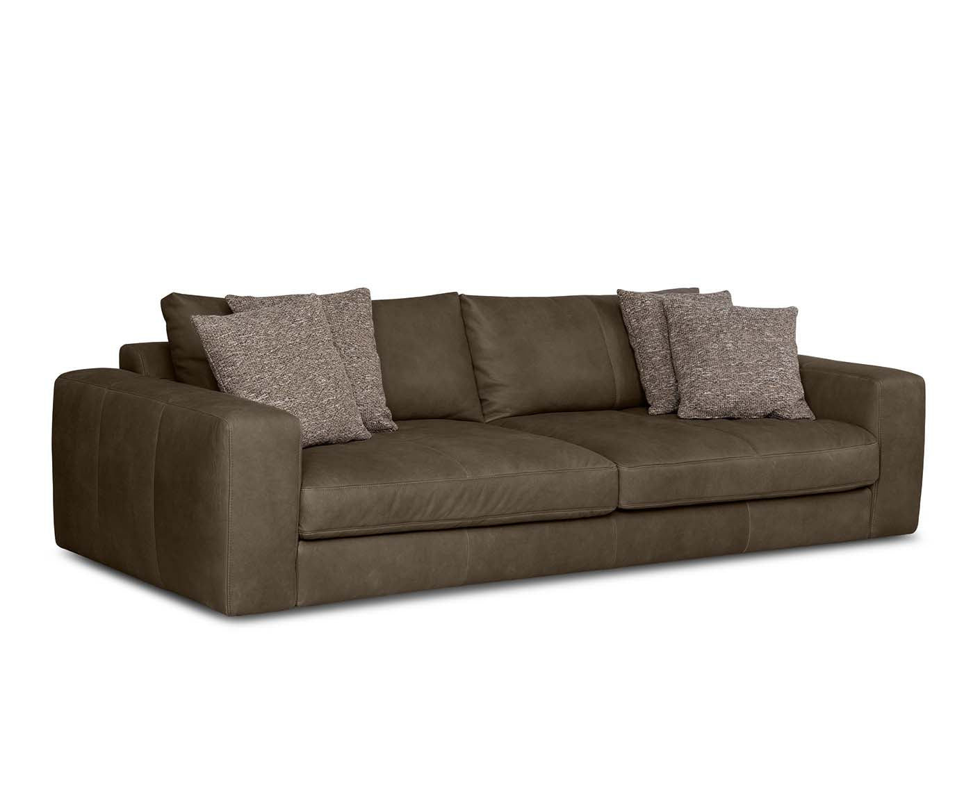 designwerk Parma Sofa | 214 - 294 cm | Echtleder