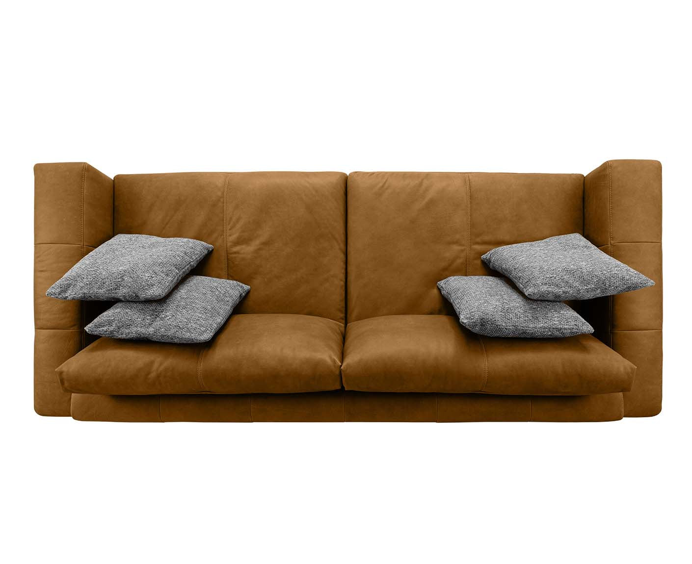 designwerk Parma Sofa | 214 - 294 cm | Echtleder