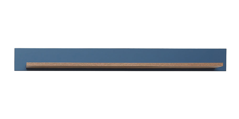 Dijon Wandboard Parisian Blue / Haveleiche Cognac