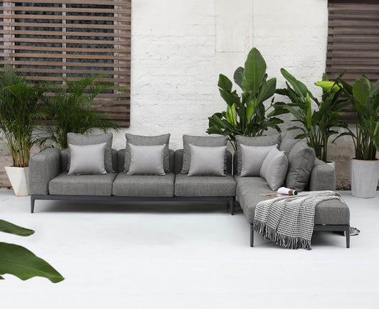 Athene Gartenlounge 322x230 cm Anthrazit