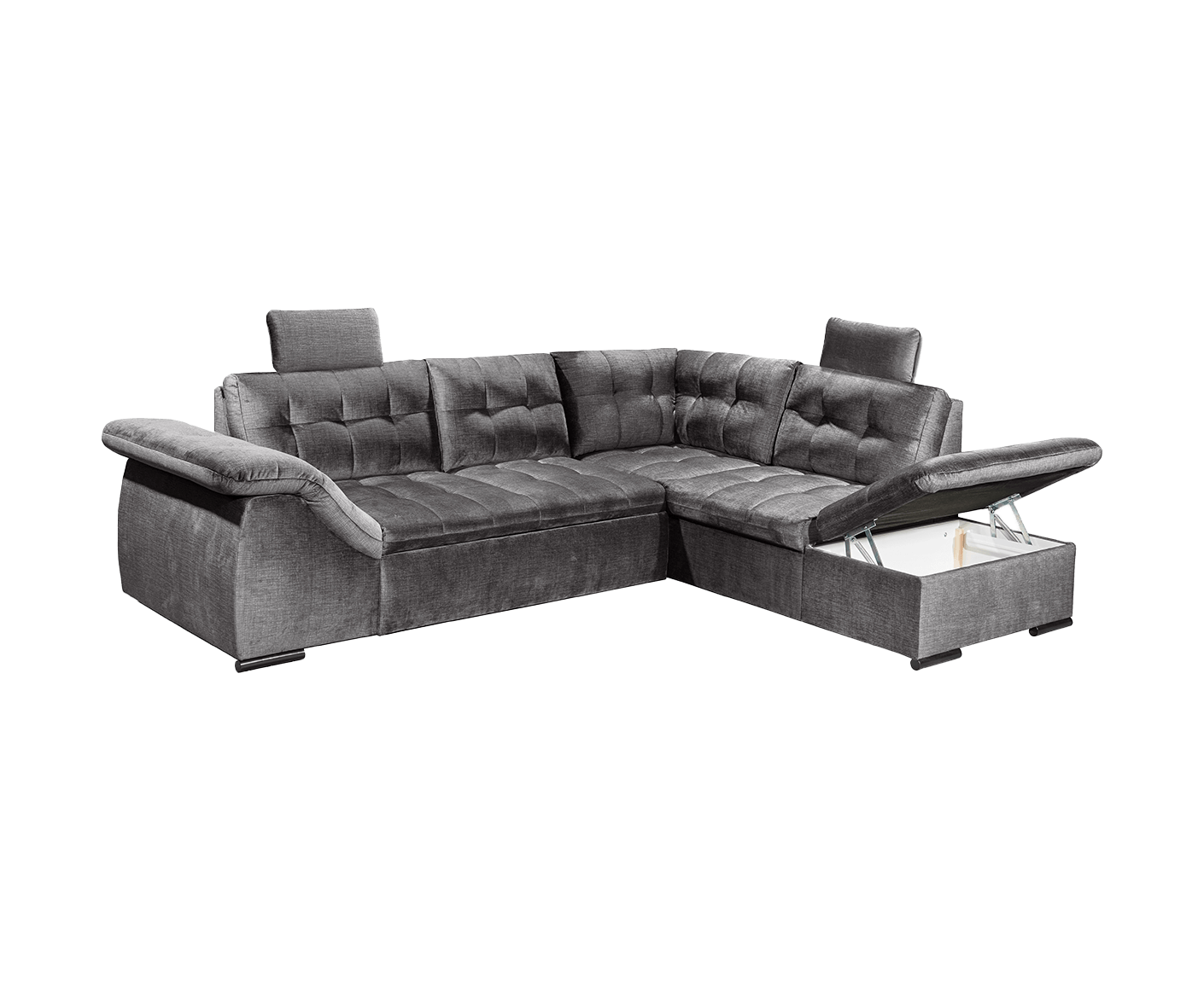 Estrella Ecksofa 283 x 217 cm, mit Schlaffunktion und Bettkasten, Farbe wählbar