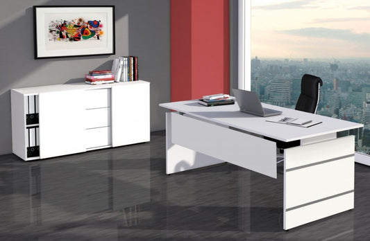 FORM 4 TYP3 Komplettbüro Büro Komplettset Office Weiß