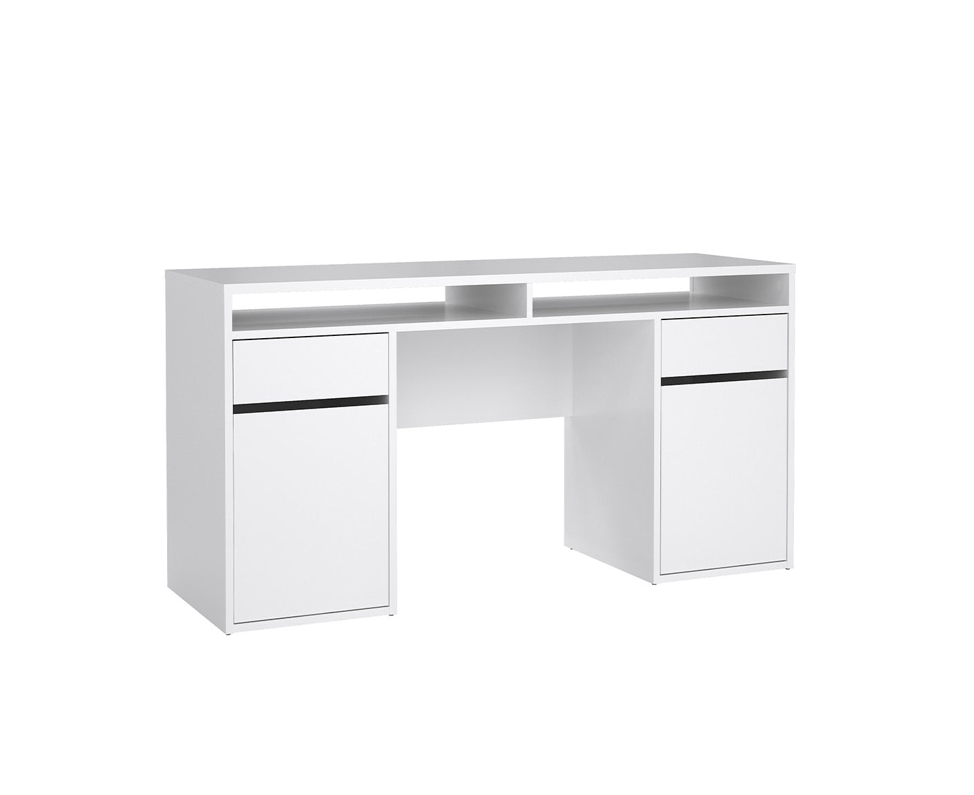 Function Plus Schreibtisch mit Schreibtischaufsatz