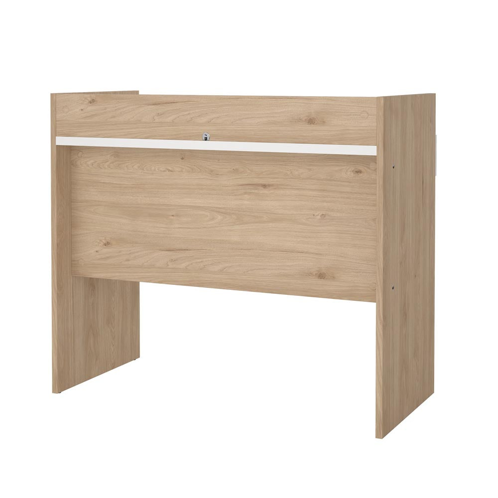 Function Plus Schreibtisch Jackson Hickory Weiß