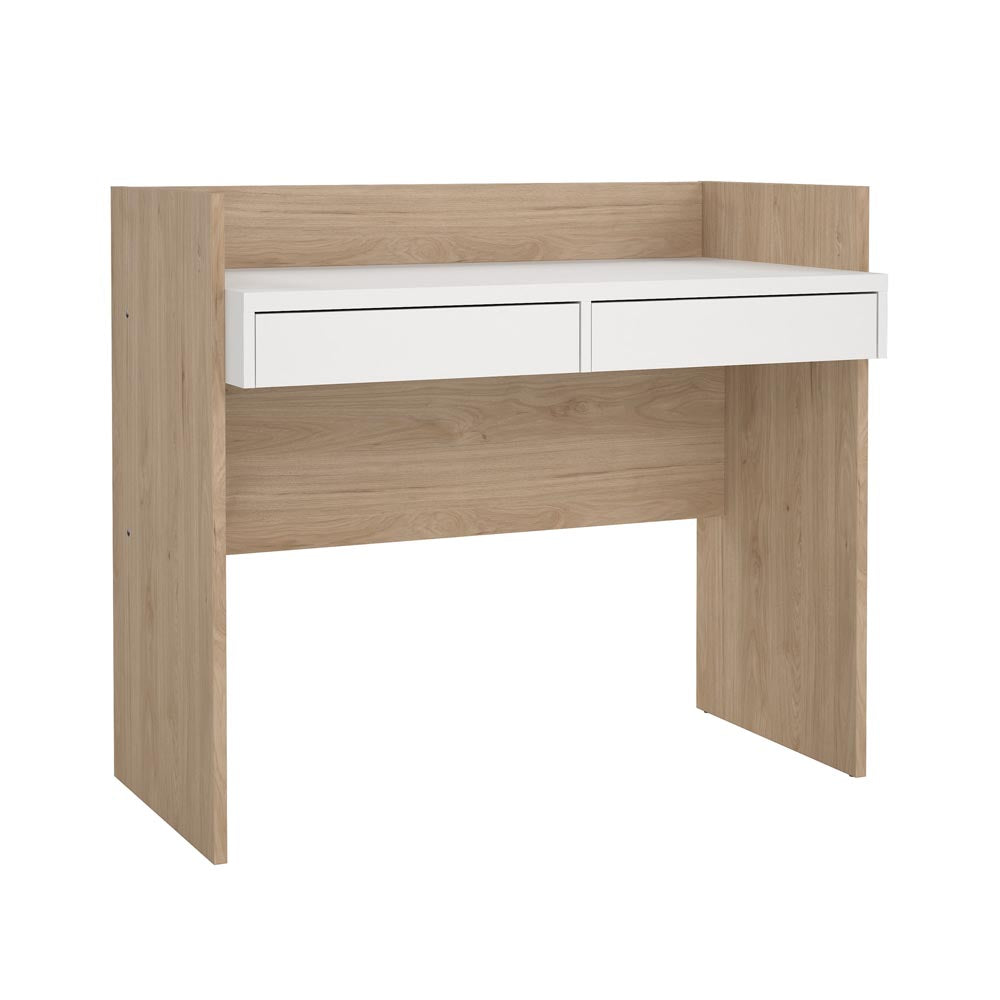 Function Plus Schreibtisch Jackson Hickory Weiß