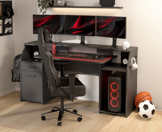 Function Plus Computertisch 1 Tür + 1 Schublade
