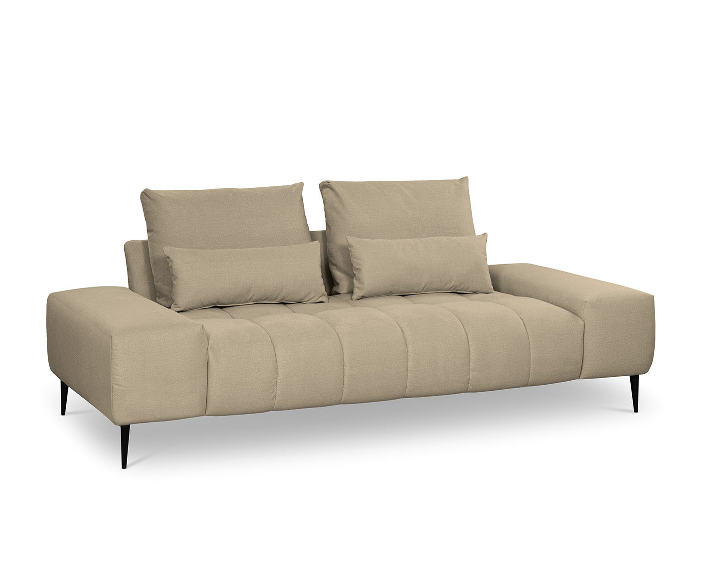 designwerk Gianni Sofa 3-Sitzer | 232 - 252 cm | Flachgewebe