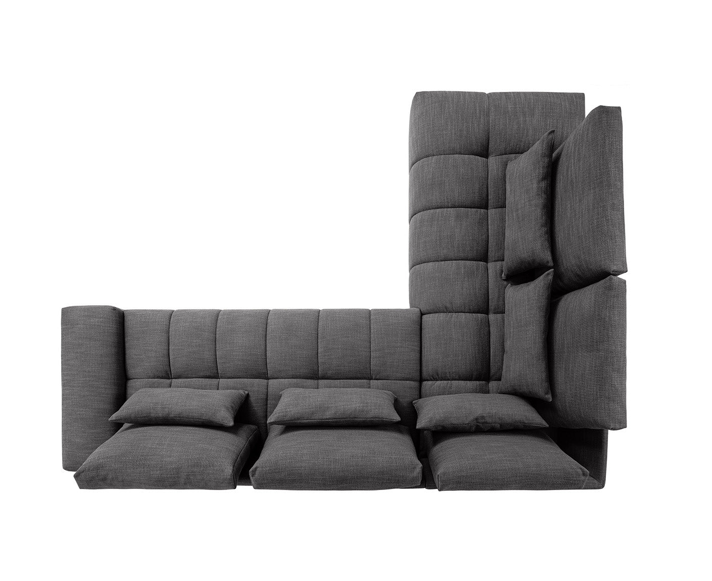 designwerk Gianni Ecksofa | 312 x 231 cm | Flachgewebe