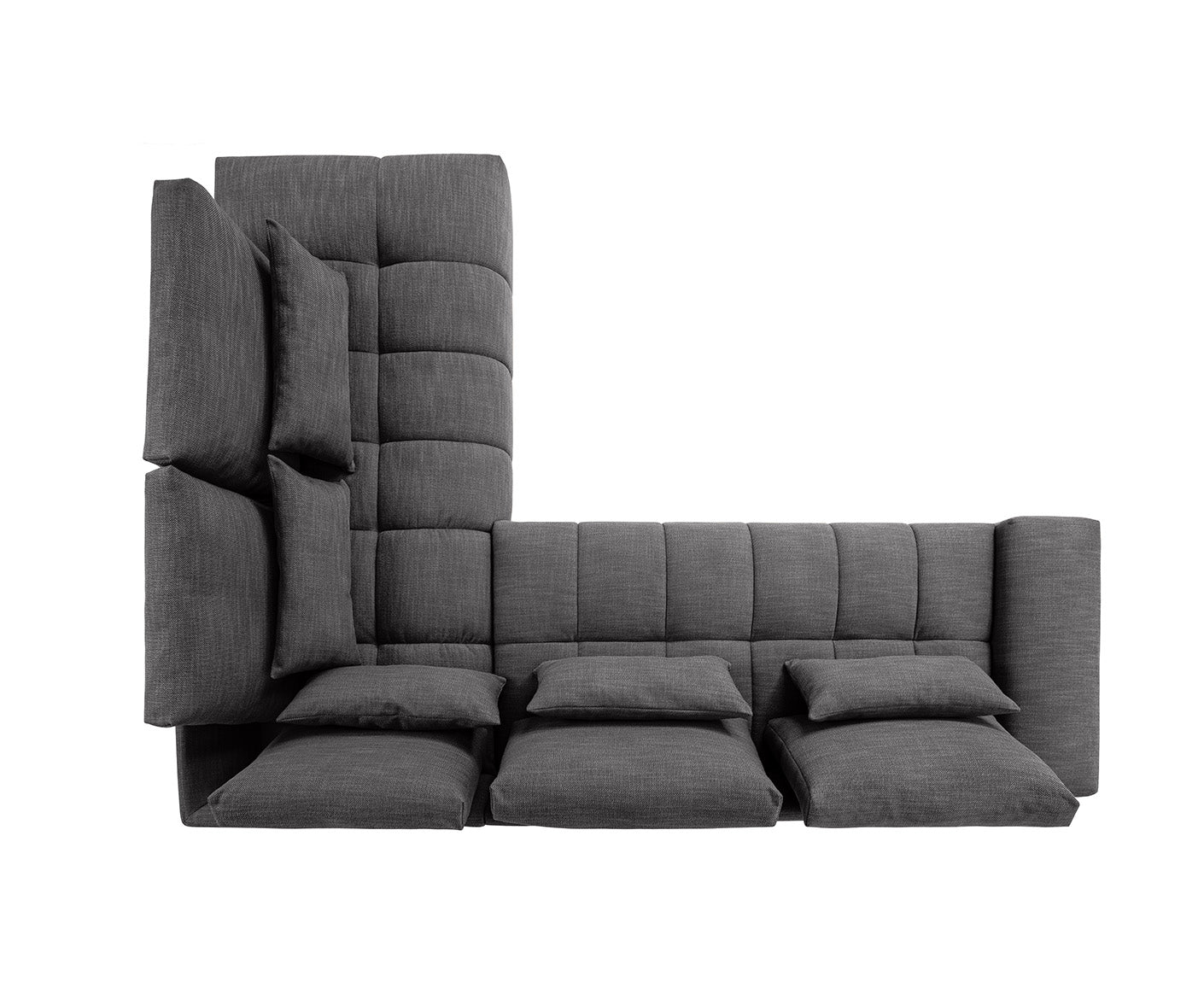 designwerk Gianni Ecksofa | 312 x 231 cm | Flachgewebe