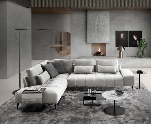 designwerk Gianni Ecksofa | 312 x 231 cm | Flachgewebe