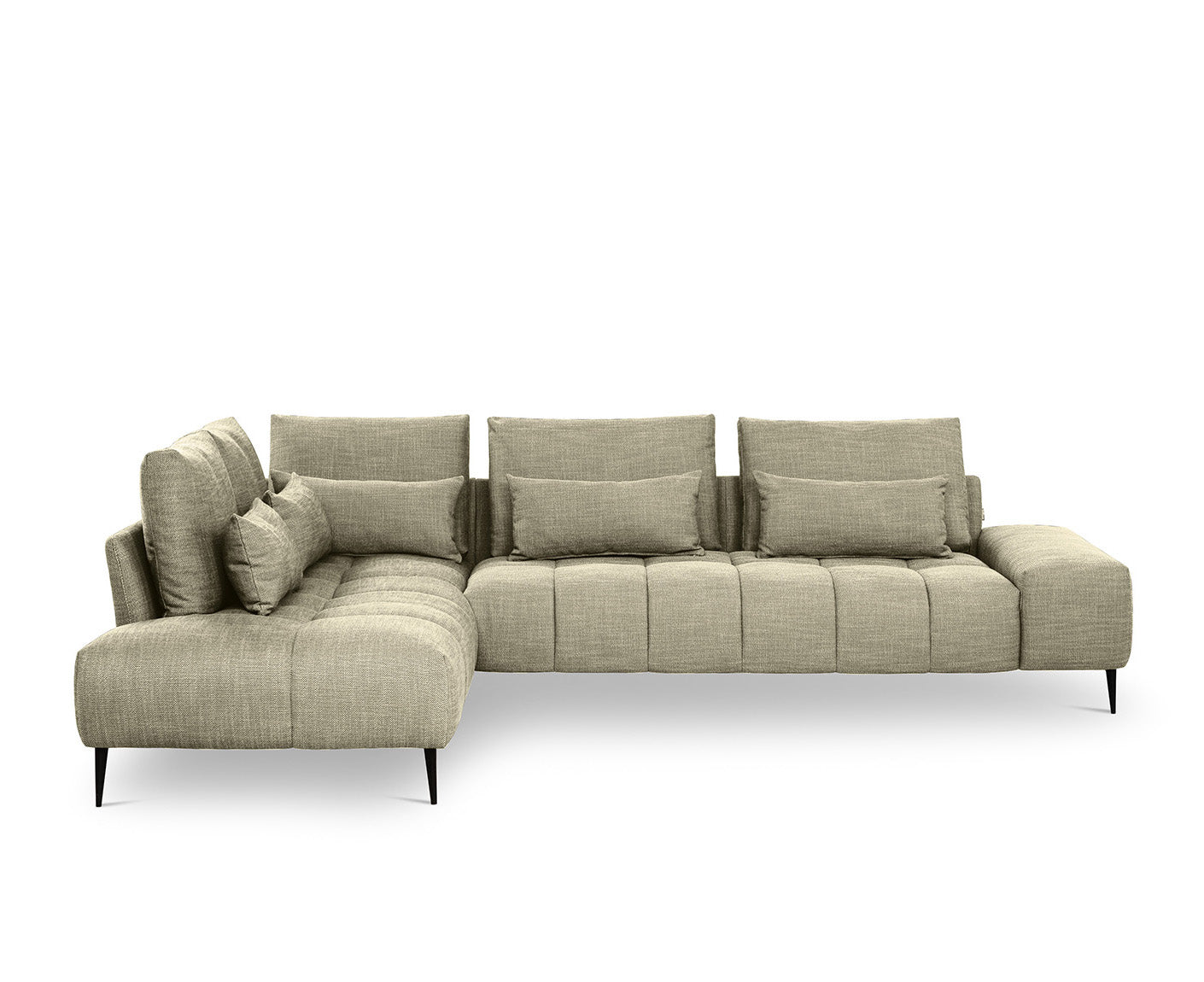 designwerk Gianni Ecksofa | 312 x 231 cm | Flachgewebe