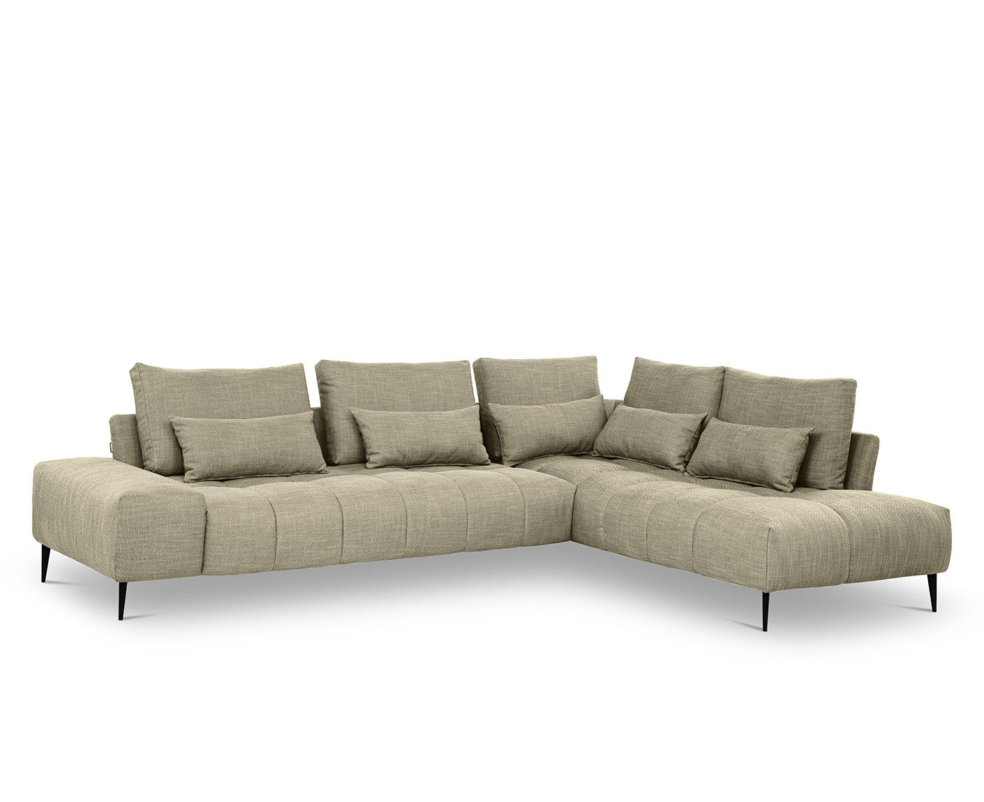designwerk Gianni Ecksofa | 312 x 231 cm | Flachgewebe