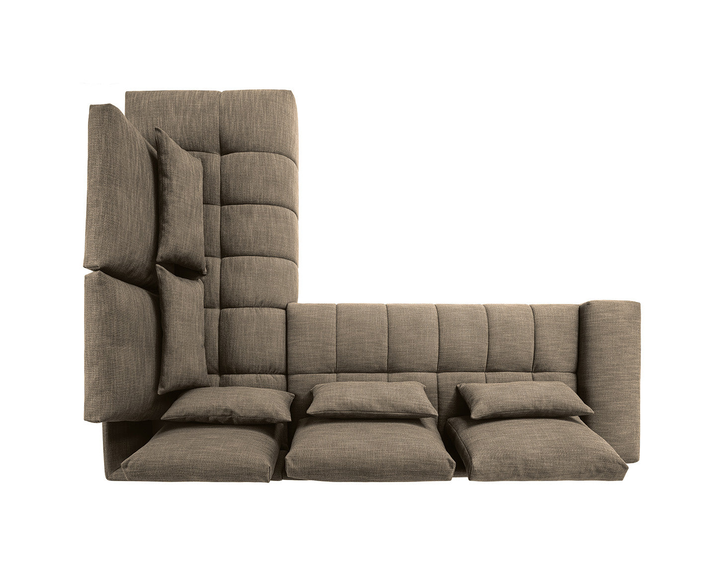 designwerk Gianni Ecksofa | 312 x 231 cm | Flachgewebe