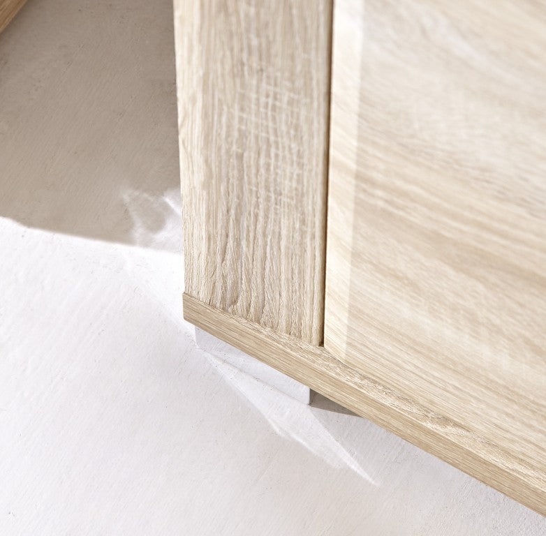 GO Garderobenschrank Dielenschrank Garderobe Flurgaderobe Eiche Sonoma
