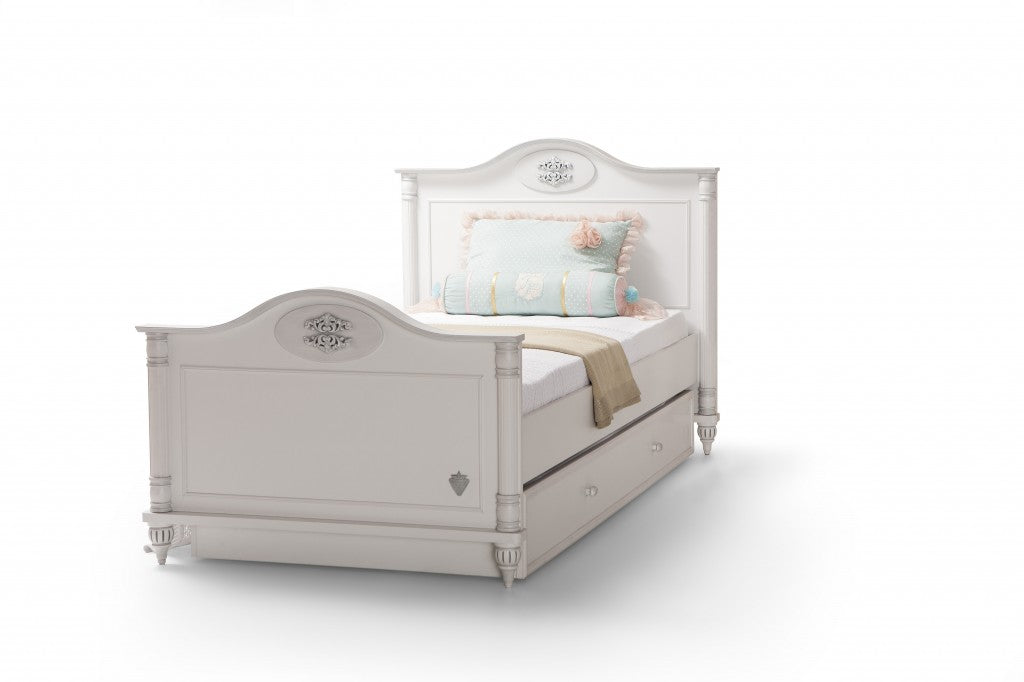 Cilek ROMANTIC Kinderbett Bett 100x200cm Kinderzimmer Weiß
