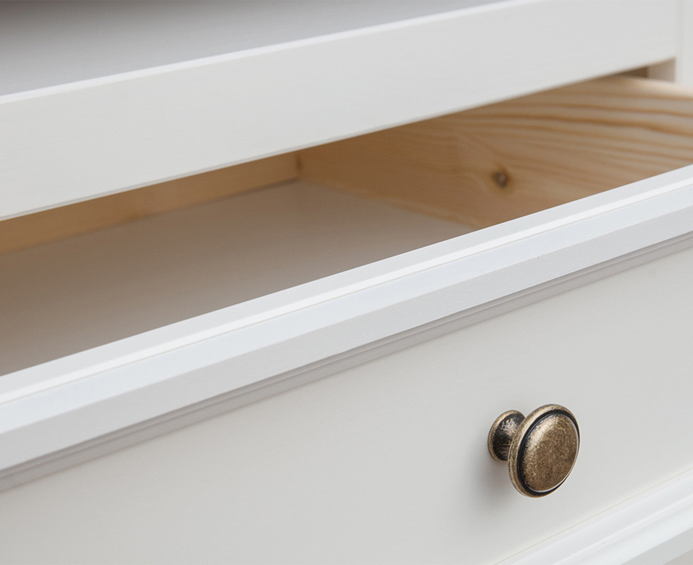Belluno Elegante Schreibtisch 155x53 cm Massivholz