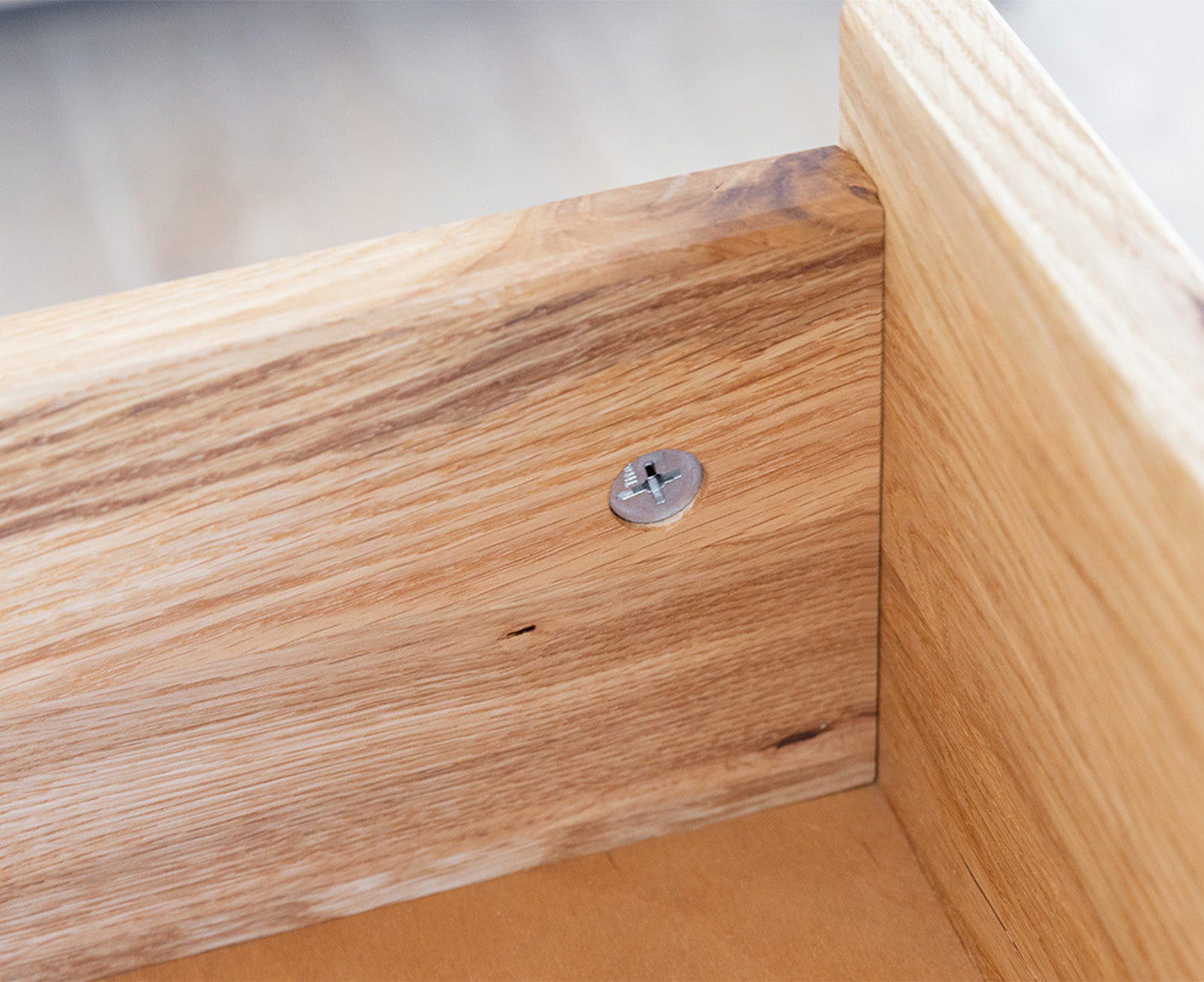 Modern Loft Kommode Massivholz Eiche geölt