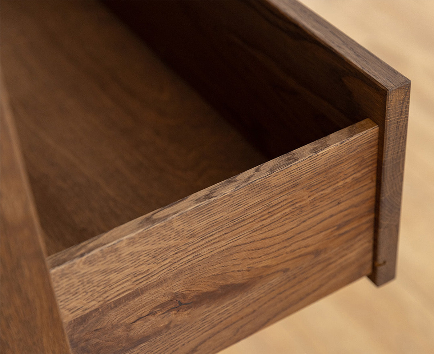Modern Loft Kommode Massivholz Eiche geölt