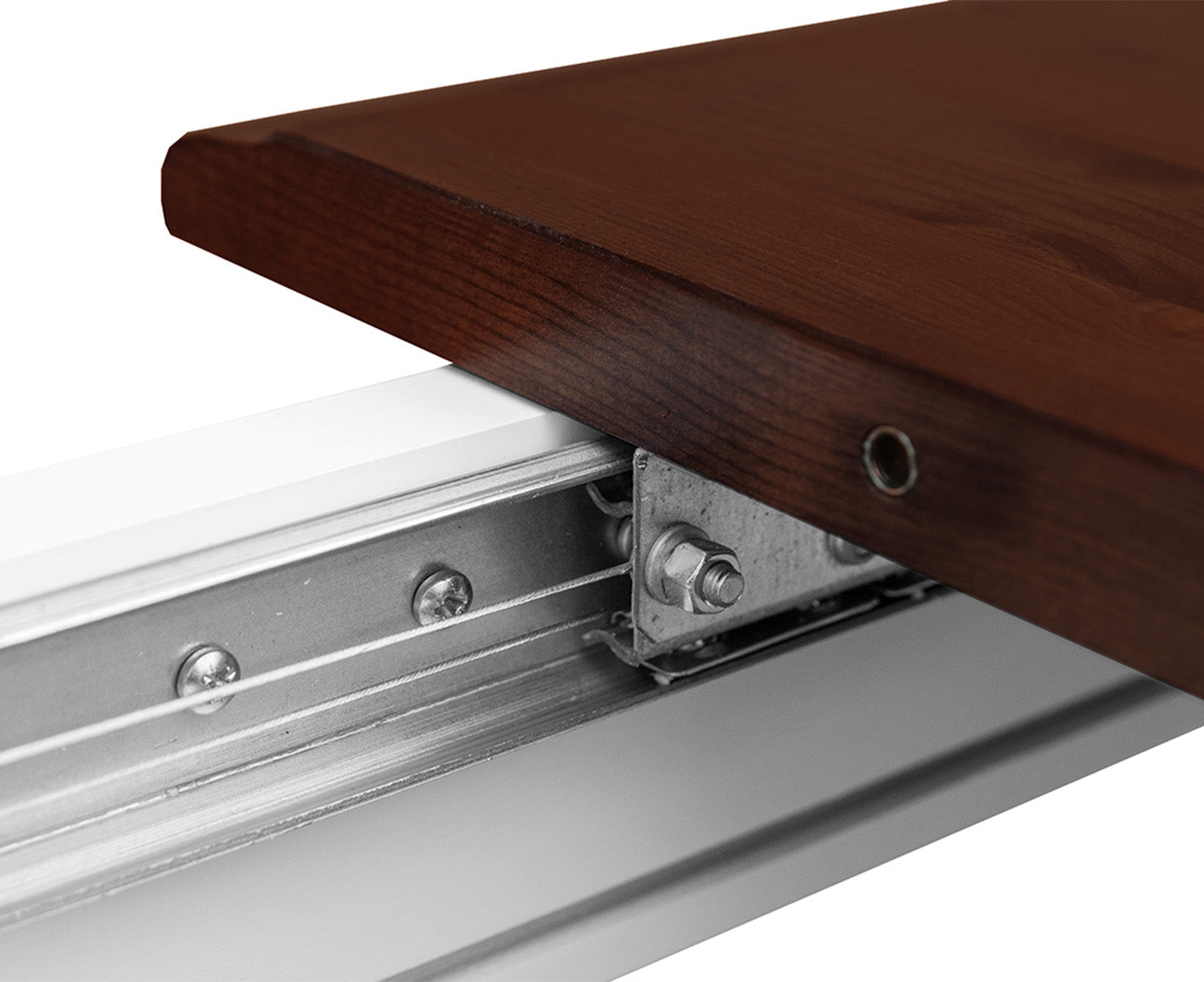 Belluno Elegante Esstisch Massivholz, ausziehbar