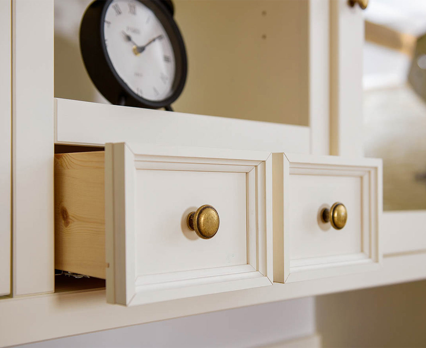 Belluno Elegante Küchenbuffet Aufsatz Erweiterung Massivholz
