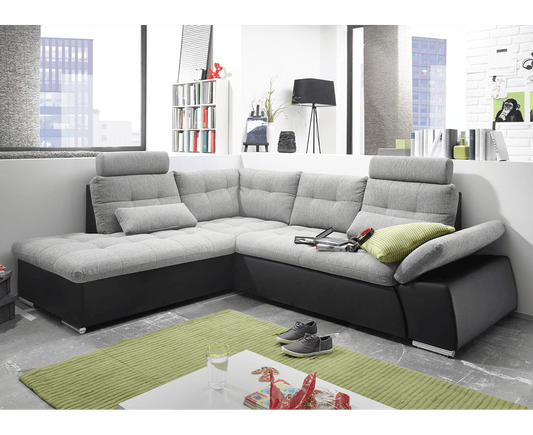 Jakarta Ecksofa 260x219 cm, mit Schlaffunktion - Voelpe