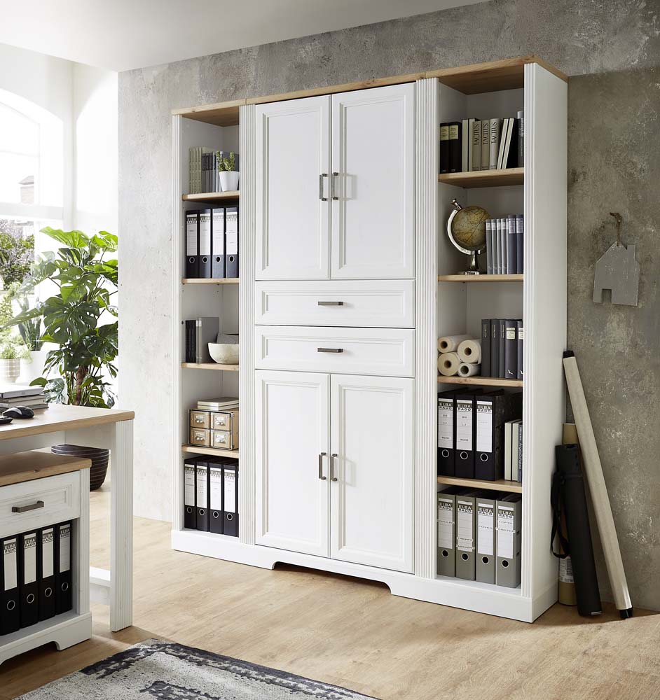 Jasmin Komplettbüro Pinie hell / Artisan Eiche
