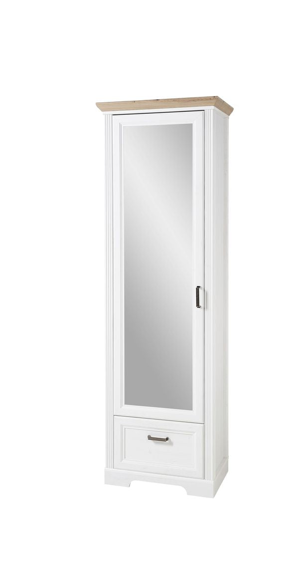 25168 JASMIN Garderobenschrank Pinie hell / Eiche