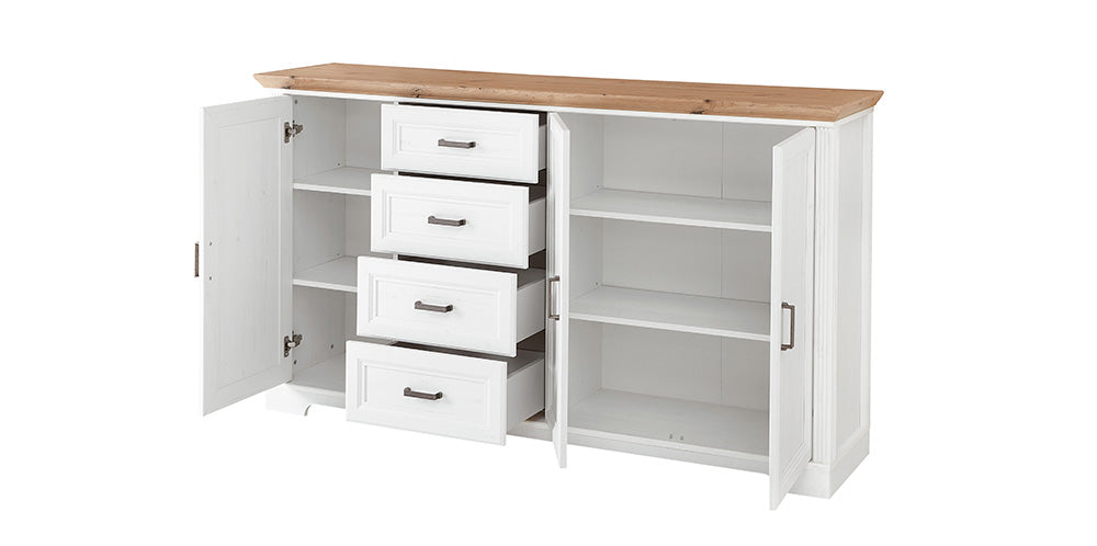 Jasmin Sideboard 182 cm Pinie Hell / Artisan Eiche