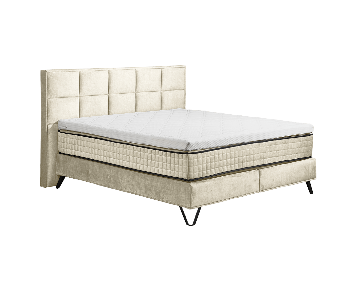 Kingston Boxspringbett Doppelbett - Voelpe