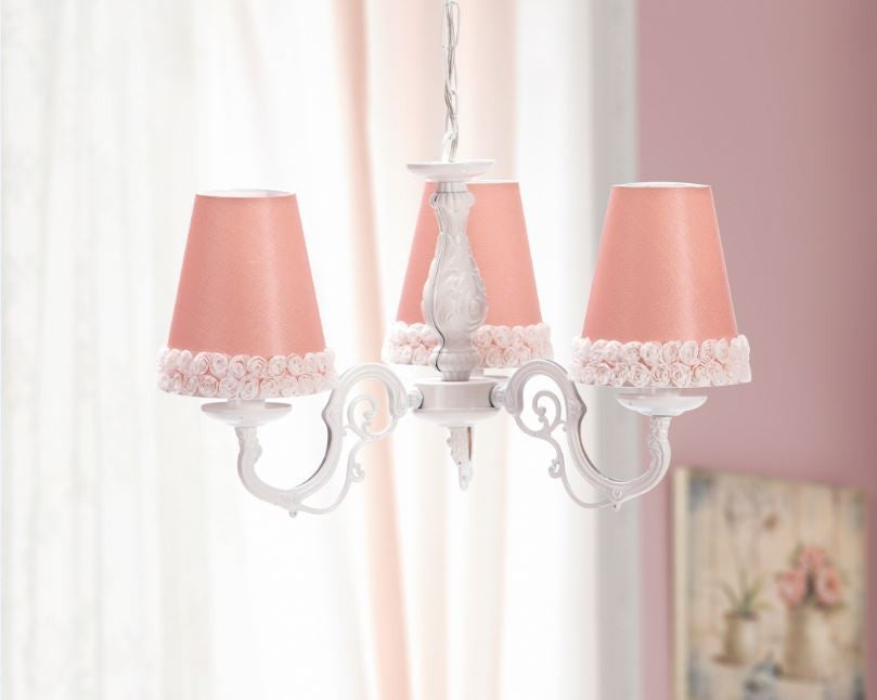 Cilek ROMANTIC Deckenlampe Lampe Wandlampe Weiß/Rosa - Voelpe