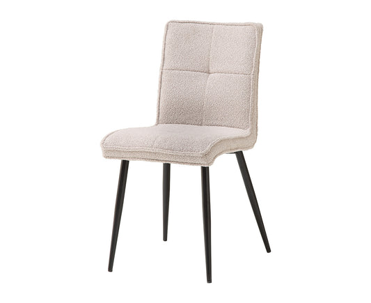 Lara Bouclé Esszimmerstuhl 4er-Set