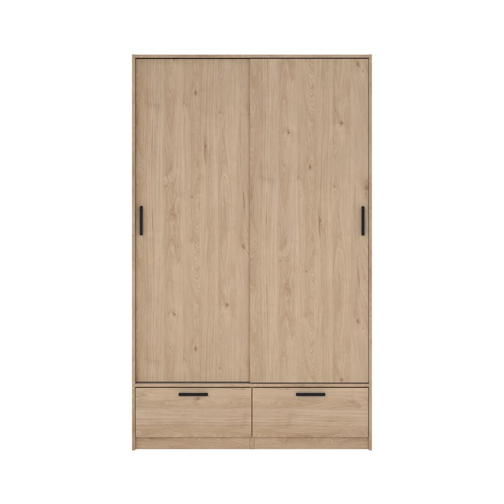 Line Kleiderschrank 2-türig Jackson Hickory