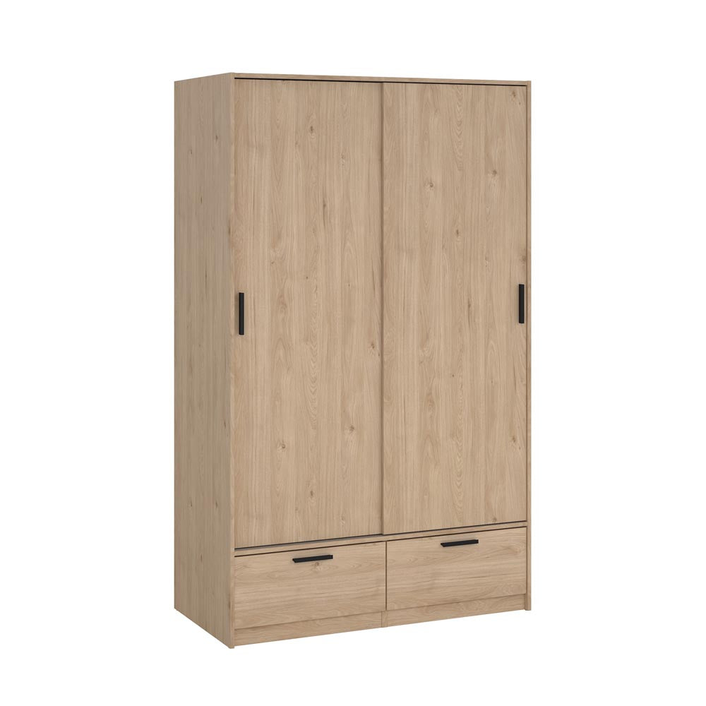 Line Kleiderschrank 2-türig Jackson Hickory