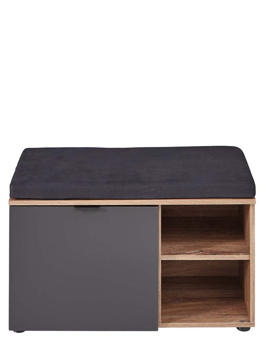 Linea Bank Flagstaff Eiche / Cosmos Grau