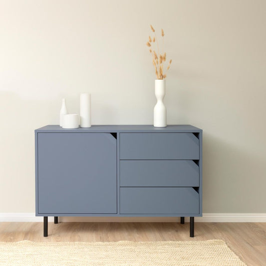 Tenzo Corner Sideboard 118 cm Blau